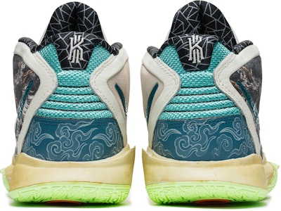【定製球鞋】 Nike Kyrie 8 野鶴製造 瑞雪龍舟 國風 手繪 做舊 復古穿搭 中筒 籃球鞋 男女同款 白綠 Shop 【定製球鞋】 Nike Kyrie 8 野鶴製造 瑞雪龍舟 國風 手繪 做舊 復古穿搭 中筒 籃球鞋 男女同款 白綠