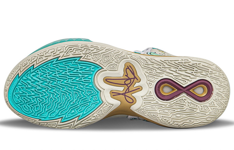 Purchase 【客製化球鞋】Nike Kyrie 8 無窮震動風 痞子小丑 中幫 實戰籃球鞋 男女同款 白綠