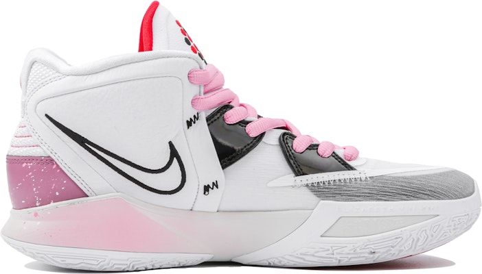 【訂製籃球鞋】Nike Kyrie 8 EP 心跳塗鴉牆 網路霓虹 禮盒 中筒 籃球鞋 男女款 粉紅 Order 【訂製籃球鞋】Nike Kyrie 8 EP 心跳塗鴉牆 網路霓虹 禮盒 中筒 籃球鞋 男女款 粉紅