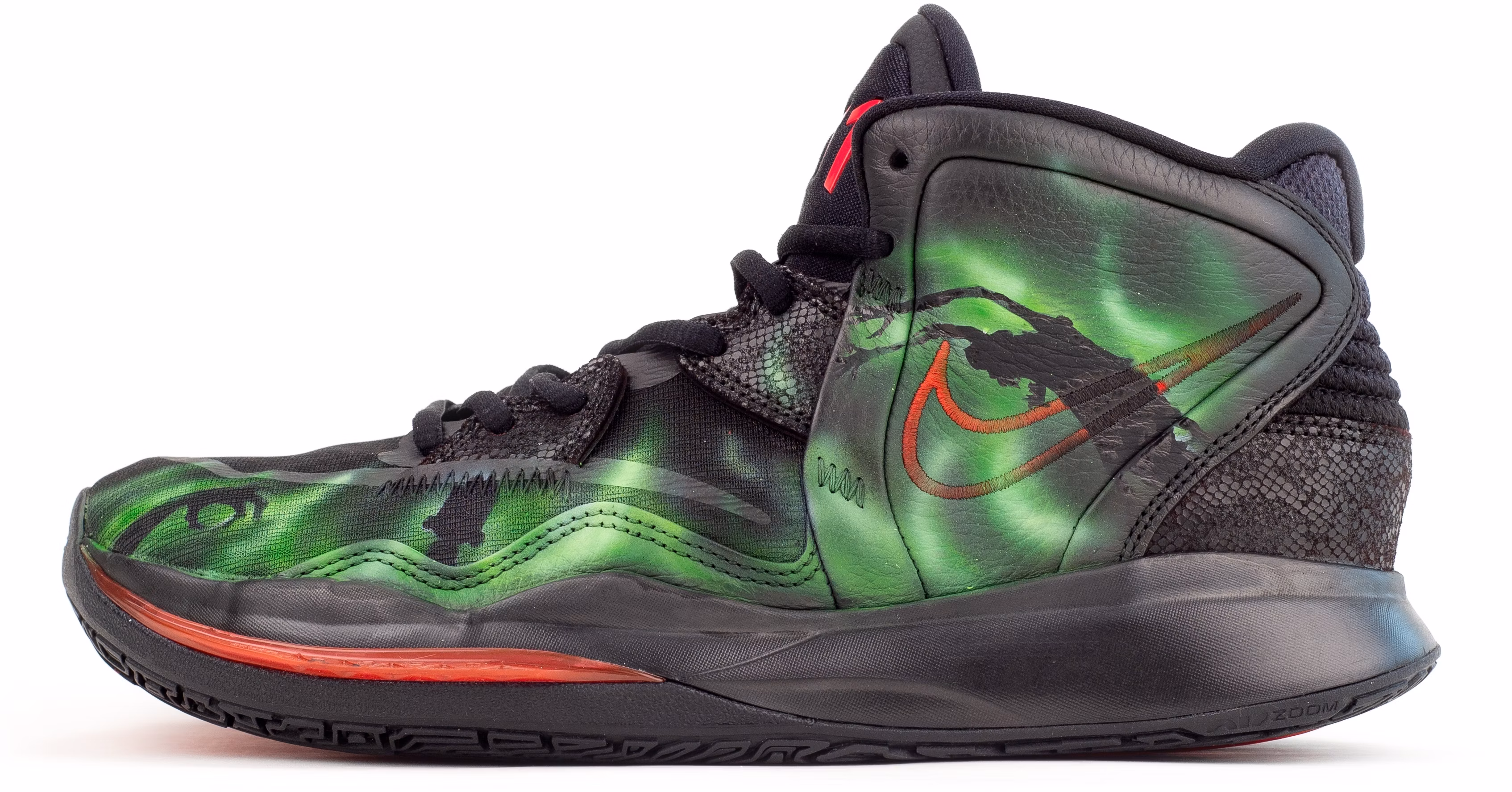 custom-shoes-nike-kyrie-8-infinity-black-green-phantom-flames