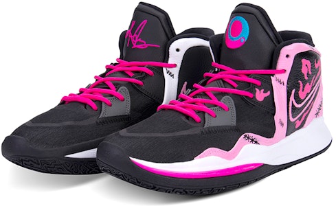 ナイキ カイリー8 インフィニティ "黒ピンク落書き" DC9134-003(TeamF-荆棘黑粉) Lookbook ナイキ カイリー8 インフィニティ "黒ピンク落書き" DC9134-003(TeamF-荆棘黑粉)