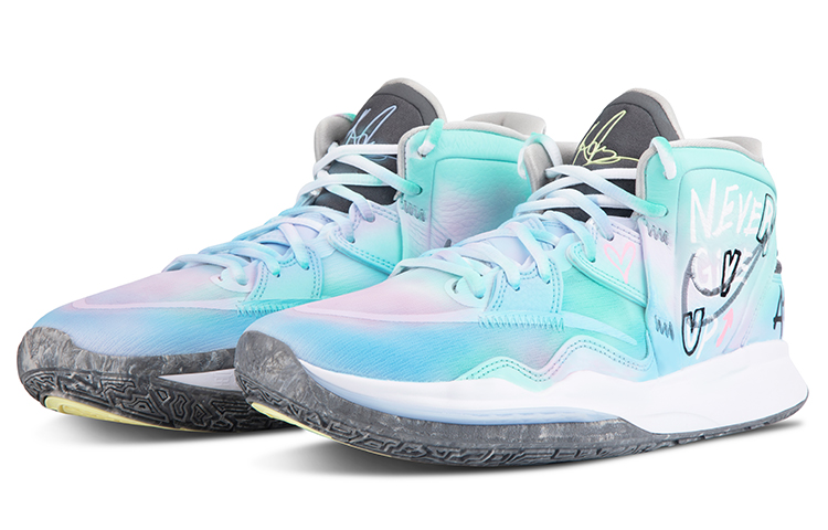 Lookbook [定制鞋款] 耐克 Kyrie 8 Infinity '蓝粉扎染' DC9134-102(TeamF-男女款绝不放弃)