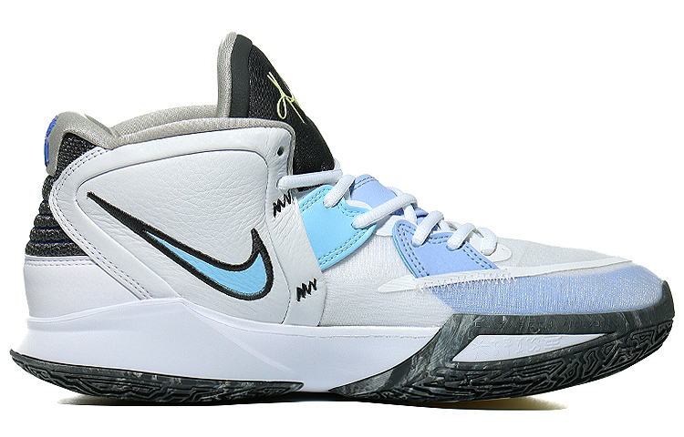 Order [Sepatu Custom] Nike Kyrie 8 Infinity 'Pengakuan Grafiti Biru' DC9134-102(Team10-情人告白涂鸦蓝)