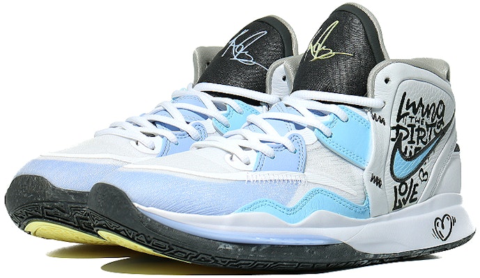 나이키 카이리 8 인피니티 '고백 그라피티 블루' (커스텀) DD0334-102(Team10-情人告白涂鸦蓝) Lookbook 나이키 카이리 8 인피니티 '고백 그라피티 블루' (커스텀) DD0334-102(Team10-情人告白涂鸦蓝)