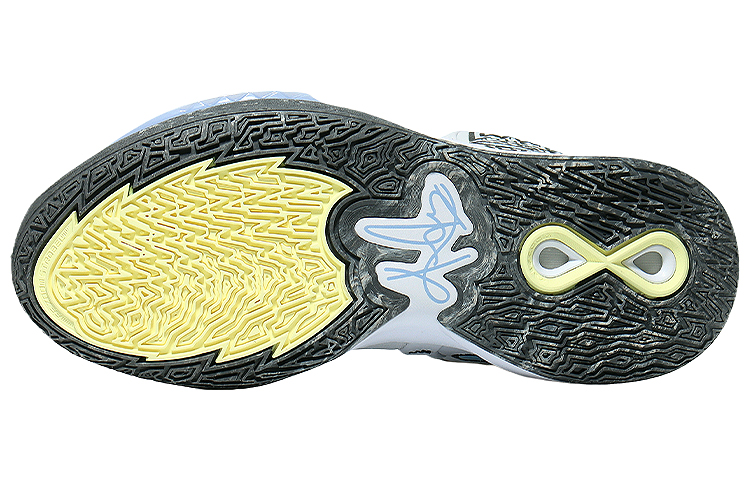 Details for Zapatillas Personalizadas Nike Kyrie 8 Infinity 'Confesión Graffiti Azul' DD0334-102(Team10-情人告白涂鸦蓝)