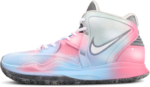 【客製化球鞋】Nike Kyrie 8 infinity 棉花糖 冰淇淋 漸層 防滑耐磨 中筒 籃球鞋 男女款 藍紅白 Buy 【客製化球鞋】Nike Kyrie 8 infinity 棉花糖 冰淇淋 漸層 防滑耐磨 中筒 籃球鞋 男女款 藍紅白