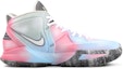 Order 【客製化球鞋】Nike Kyrie 8 infinity 棉花糖 冰淇淋 漸層 防滑耐磨 中筒 籃球鞋 男女款 藍紅白