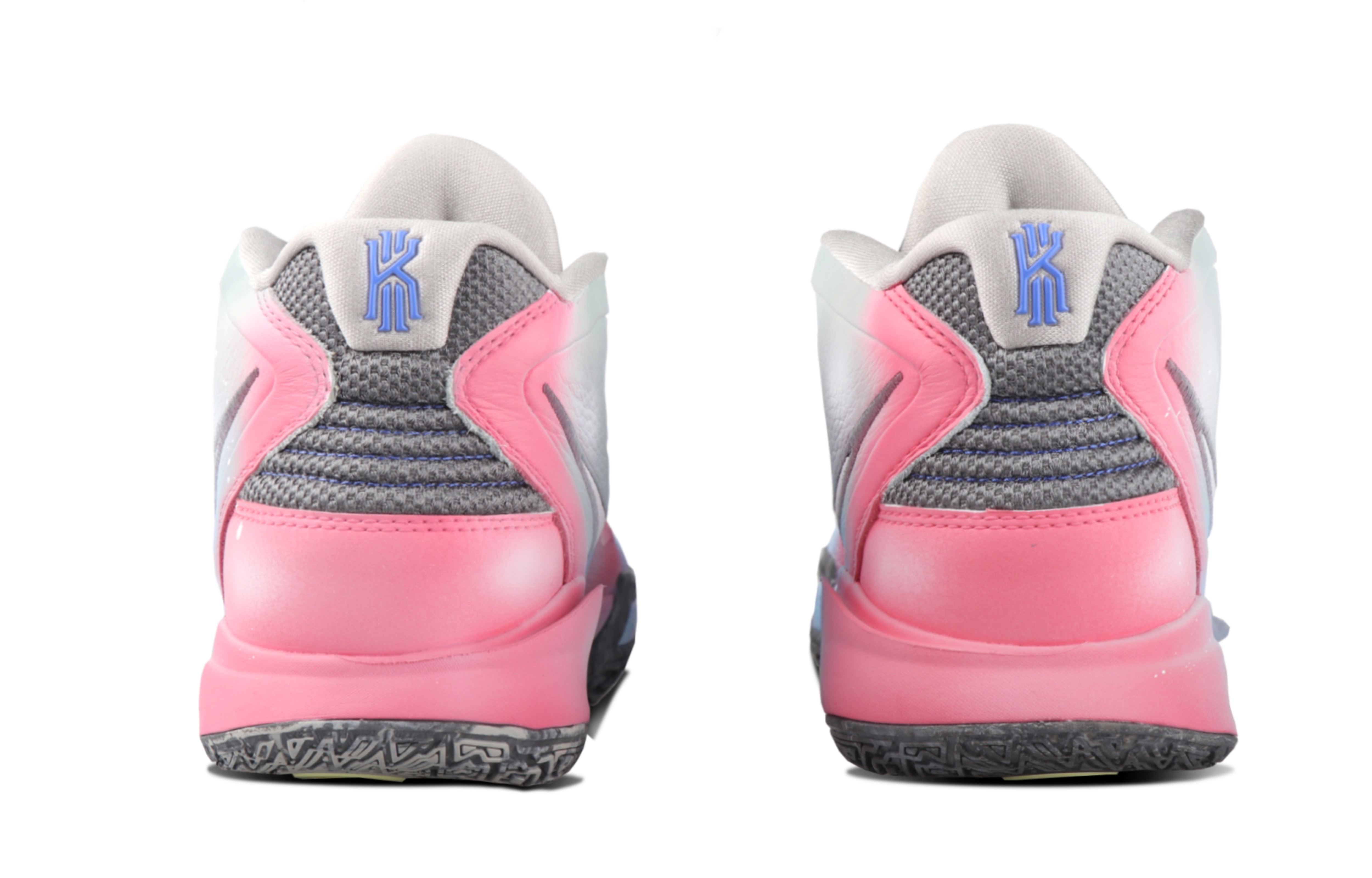 Shop 【客製化球鞋】Nike Kyrie 8 infinity 棉花糖 冰淇淋 漸層 防滑耐磨 中筒 籃球鞋 男女款 藍紅白