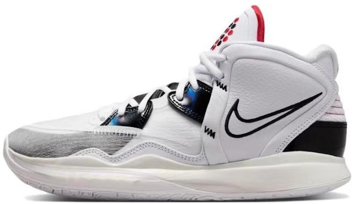 【定製籃球鞋】Nike Kyrie 8 infinity EP 騎士精神 防滑耐磨 中筒 實戰籃球鞋 男款 酒紅 Sizing 【定製籃球鞋】Nike Kyrie 8 infinity EP 騎士精神 防滑耐磨 中筒 實戰籃球鞋 男款 酒紅