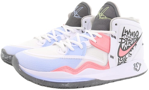 Nike Kyrie 8 Infinity "Grafiti" Blanco/Azul/Rosa DC9134-102(Team10-蓝粉年华) Lookbook Nike Kyrie 8 Infinity "Grafiti" Blanco/Azul/Rosa DC9134-102(Team10-蓝粉年华)