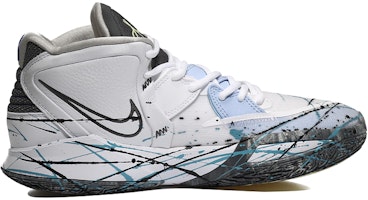 【定制鞋】耐克凯里8 无限“涂鸦飞溅白冰蓝” DC9134-102(Team10-泼墨-QD) Order 【定制鞋】耐克凯里8 无限“涂鸦飞溅白冰蓝” DC9134-102(Team10-泼墨-QD)
