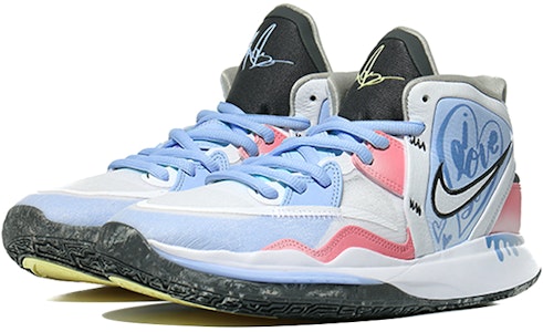ナイキ カイリー8 インフィニティ 'アイスクリームブルー - ホワイトアイスブルー' カスタムシューズ DD0334-102(Team10-情人冰淇淋粉) Lookbook ナイキ カイリー8 インフィニティ 'アイスクリームブルー - ホワイトアイスブルー' カスタムシューズ DD0334-102(Team10-情人冰淇淋粉)
