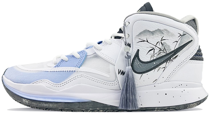 Nike Kyrie 8 Infinity "Tinta Bambú" (Blanco/Negro) DC9134-102(Team40-男女款墨竹黑白) Buy Nike Kyrie 8 Infinity "Tinta Bambú" (Blanco/Negro) DC9134-102(Team40-男女款墨竹黑白)