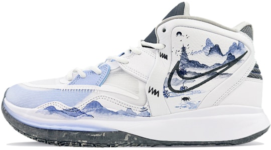 ナイキ カイリー8 インフィニティ 「水墨画風青白」 DC9134-102(Team40-男女款水墨江南蓝白) Buy ナイキ カイリー8 インフィニティ 「水墨画風青白」 DC9134-102(Team40-男女款水墨江南蓝白)
