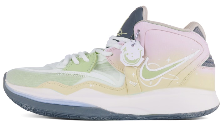 【訂製球鞋】Nike Kyrie 8 infinity EP 歐文8 星際穿越 防滑耐磨 低筒 籃球鞋 男款 黃白 Buy 【訂製球鞋】Nike Kyrie 8 infinity EP 歐文8 星際穿越 防滑耐磨 低筒 籃球鞋 男款 黃白