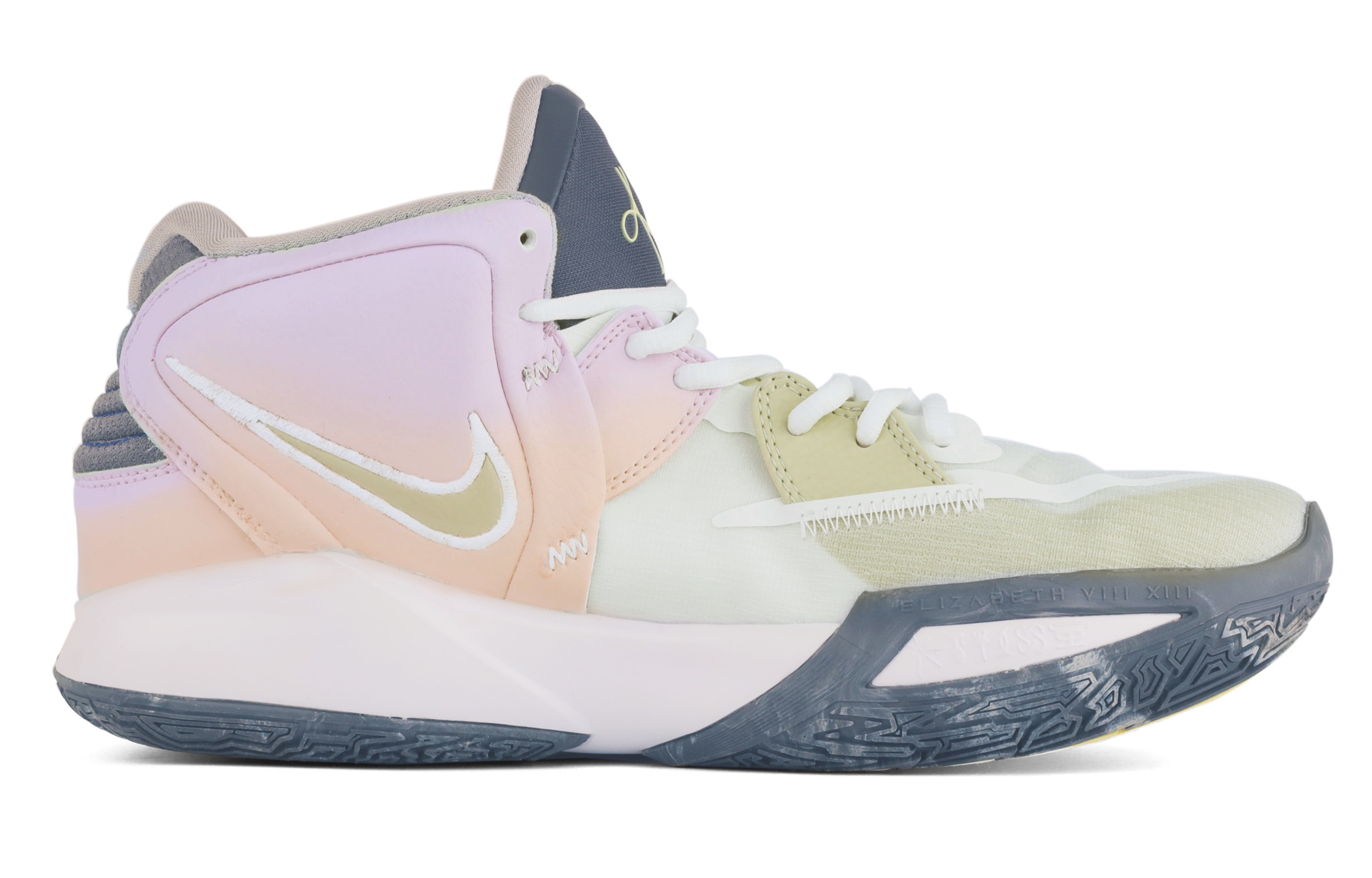 Order 【定製球鞋】Nike Kyrie 8 infinity EP 歐文8 星際穿越 耐磨 中筒 實戰籃球鞋 男款 粉白 國內版