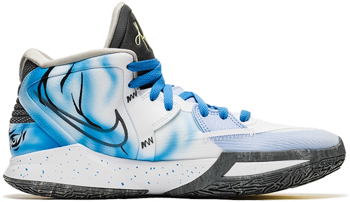 【定制球鞋】Nike Kyrie 8 infinity 野鶴製造 舞獅 新年禮盒版 漸變 潑墨 鴛鴦 中幫 復古籃球鞋 男女同款 紅藍 Shop 【定制球鞋】Nike Kyrie 8 infinity 野鶴製造 舞獅 新年禮盒版 漸變 潑墨 鴛鴦 中幫 復古籃球鞋 男女同款 紅藍