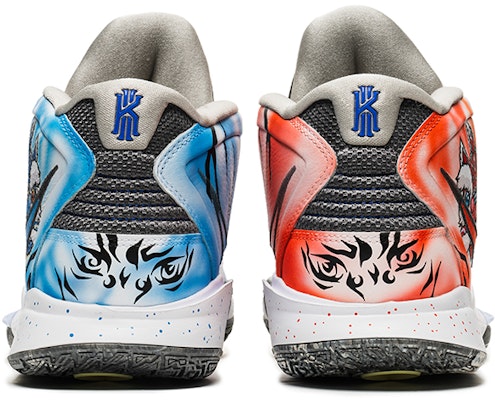 【定制球鞋】Nike Kyrie 8 infinity 野鶴製造 舞獅 新年禮盒版 漸變 潑墨 鴛鴦 中幫 復古籃球鞋 男女同款 紅藍 Details for 【定制球鞋】Nike Kyrie 8 infinity 野鶴製造 舞獅 新年禮盒版 漸變 潑墨 鴛鴦 中幫 復古籃球鞋 男女同款 紅藍