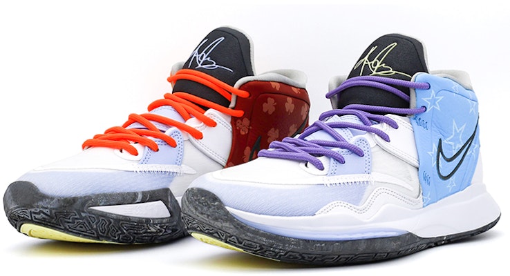 나이키 카이리 8 인피니티 '멀티컬러 그라피티' 커스텀 슈즈 DC9134-102(Team肆-欧文8四色篮球鞋A) Lookbook 나이키 카이리 8 인피니티 '멀티컬러 그라피티' 커스텀 슈즈 DC9134-102(Team肆-欧文8四色篮球鞋A)