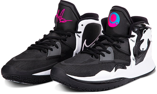 【訂製球鞋】 Nike Kyrie 8 infinity EP 歐文8 可愛熊貓 街頭塗鴉 低筒 籃球鞋 男女同款 黑白 Lookbook 【訂製球鞋】 Nike Kyrie 8 infinity EP 歐文8 可愛熊貓 街頭塗鴉 低筒 籃球鞋 男女同款 黑白