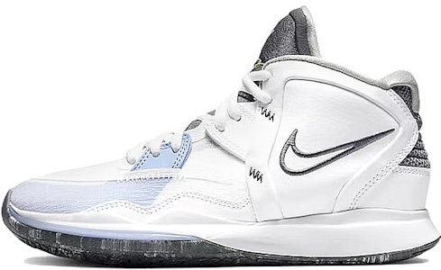 【定制球鞋】 Nike Kyrie 8 infinity 欧文8 禮盒 和平鴿塗鴉 漸變 中幫 籃球鞋 GS 白藍 Cheap 【定制球鞋】 Nike Kyrie 8 infinity 欧文8 禮盒 和平鴿塗鴉 漸變 中幫 籃球鞋 GS 白藍
