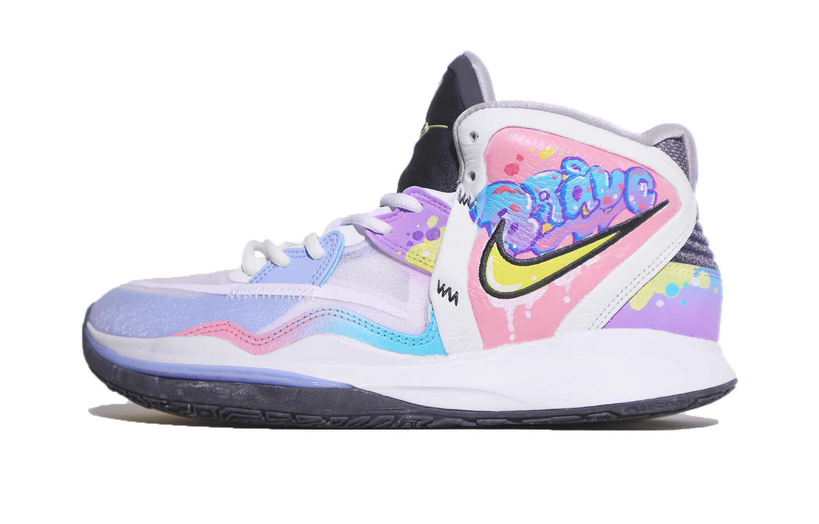 Buy 나이키 카이리 8 인피니티 '핑크퍼플 그라피티' (커스텀) DC9134-102(TeamX-男女同款涂鸦粉紫)