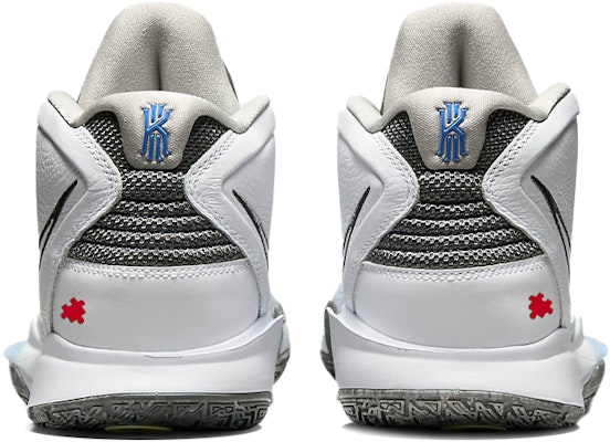 【定制球鞋】Nike Kyrie 8 Infinity 像素愛心 積木愛心 支撐耐磨 防滑耐磨 中幫 籃球鞋 男女同款 白冰藍 Shop 【定制球鞋】Nike Kyrie 8 Infinity 像素愛心 積木愛心 支撐耐磨 防滑耐磨 中幫 籃球鞋 男女同款 白冰藍