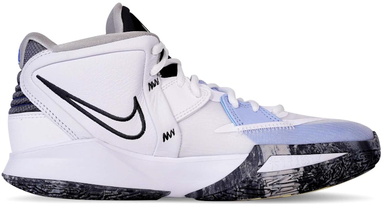 【客製球鞋】Nike Kyrie 8 infinity 歐文8 笑臉 塗鴉 清新 防滑耐磨 中筒 實戰籃球鞋 男女同款 白藍 Order 【客製球鞋】Nike Kyrie 8 infinity 歐文8 笑臉 塗鴉 清新 防滑耐磨 中筒 實戰籃球鞋 男女同款 白藍