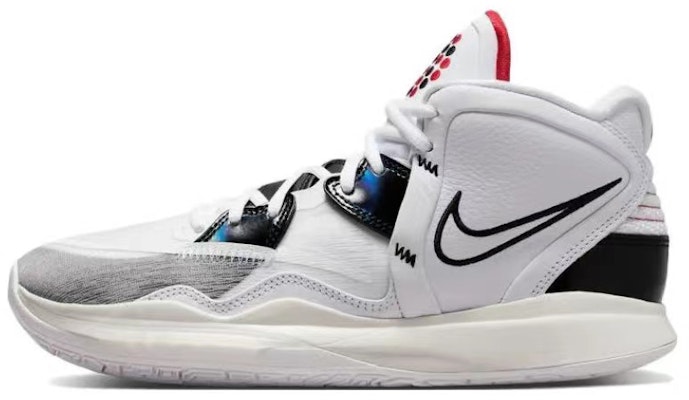 【定制球鞋】Nike Kyrie 8 Infinity EP 梵高粉杏 文藝復興 油畫 實戰 中幫 籃球鞋 男女同款 粉白 Details for 【定制球鞋】Nike Kyrie 8 Infinity EP 梵高粉杏 文藝復興 油畫 實戰 中幫 籃球鞋 男女同款 粉白