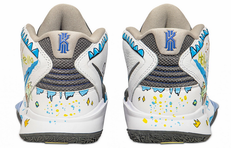 Shop [Zapatos Personalizados] Nike Kyrie 8 Infinity 'Blanco Azul Ola Campeón' DC9134-102(Team34-浪潮冠军)