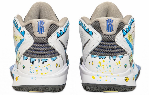 【訂製球鞋】Nike Kyrie 8 infinity 浪潮冠軍 簡約風 vibe風 中幫 籃球鞋 男女同款 白藍 Shop 【訂製球鞋】Nike Kyrie 8 infinity 浪潮冠軍 簡約風 vibe風 中幫 籃球鞋 男女同款 白藍