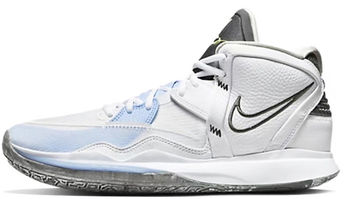 【定制球鞋】Nike Kyrie 8 Infinity 歐文8 球場精靈 吳冠中船舶 水墨 中幫 籃球鞋 男女同款 白黑 Sizing 【定制球鞋】Nike Kyrie 8 Infinity 歐文8 球場精靈 吳冠中船舶 水墨 中幫 籃球鞋 男女同款 白黑