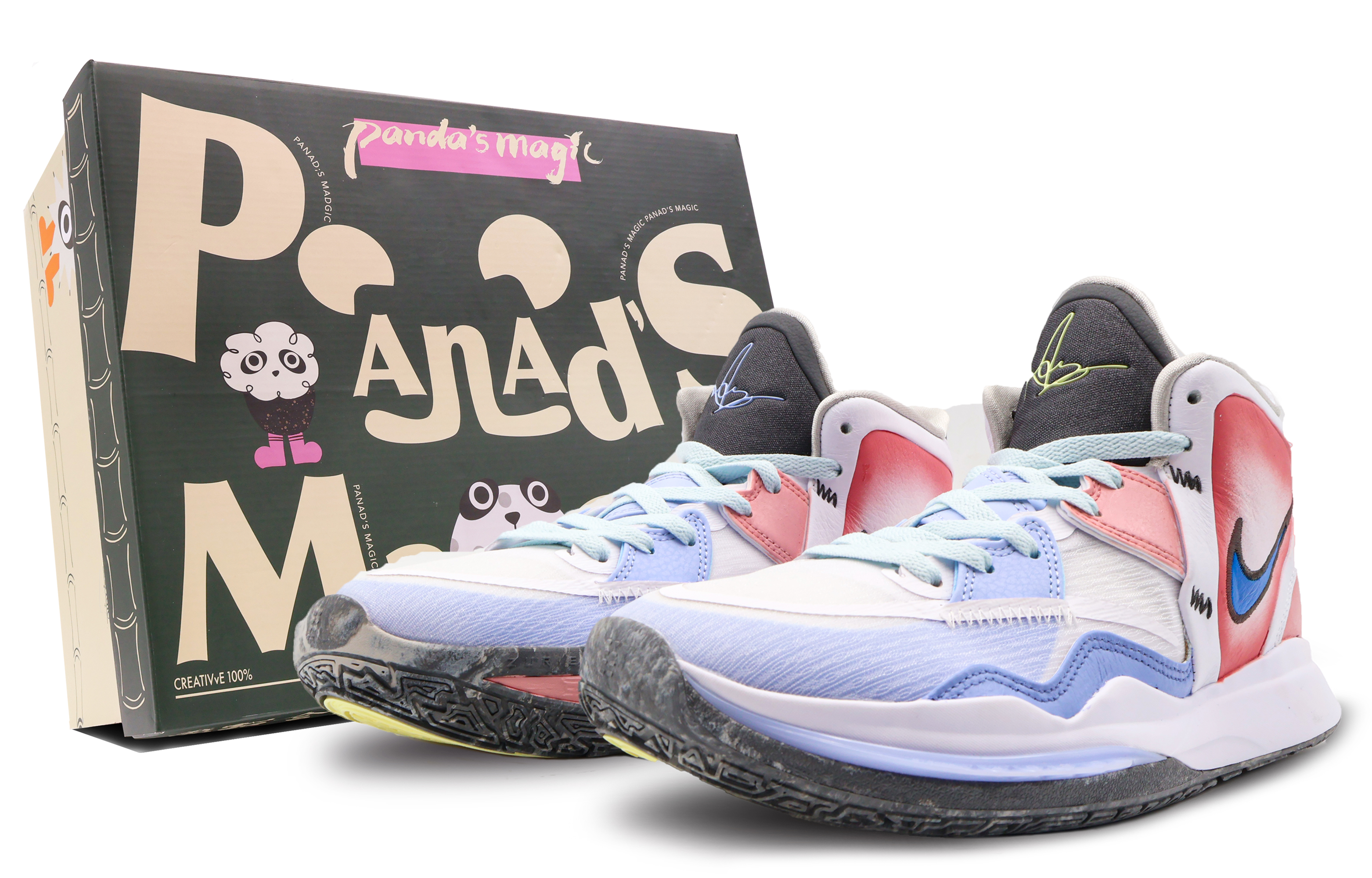 Buy [Sepatu Custom] Nike Kyrie 8 Infinity EP 'Biru Pink' DC9134-102(Team37-男女款梦幻粉)