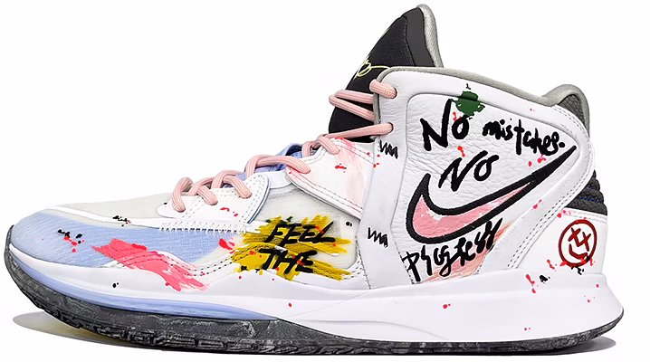 custom-shoes-nike-kyrie-8-infinity-ep-blue-white-graffiti