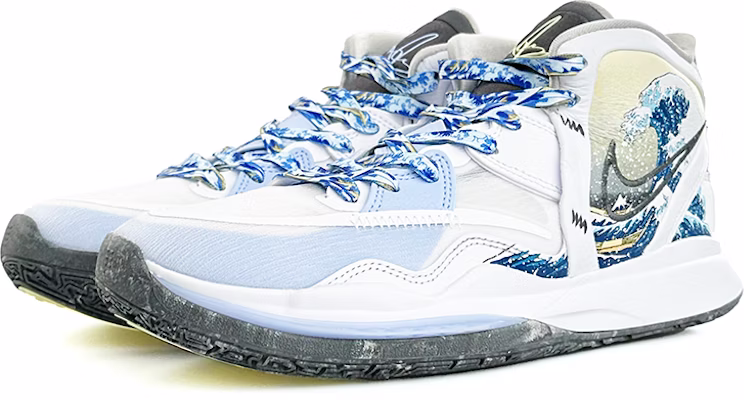 【定制鞋款】耐克 Kyrie 8 Infinity EP '大浪' DC9134-102(Team13-海浪) Lookbook 【定制鞋款】耐克 Kyrie 8 Infinity EP '大浪' DC9134-102(Team13-海浪)