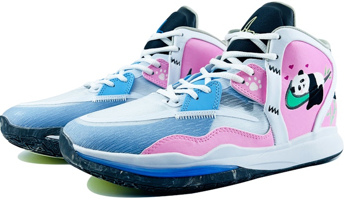 나이키 카이리 8 인피니티 EP '판다' 커스텀 슈즈 DC9134-102(TeamD-男款熊猫抱竹) Lookbook 나이키 카이리 8 인피니티 EP '판다' 커스텀 슈즈 DC9134-102(TeamD-男款熊猫抱竹)