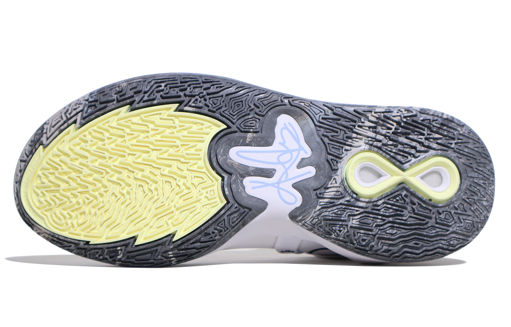 Details for [Sepatu Kustom] Nike Kyrie 8 Infinity EP 'Putih Biru Gradasi Grafiti' DC9134-102(TeamX-男女同款涂鸦粉绿)