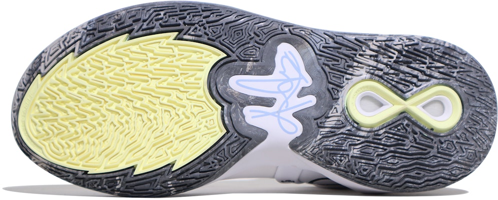 나이키 카이리 8 커스텀 흰파 그라데이션 (Nike Kyrie 8 Custom White/Blue Gradation) DC9134-102(TeamX-男女同款涂鸦粉绿) Details for 나이키 카이리 8 커스텀 흰파 그라데이션 (Nike Kyrie 8 Custom White/Blue Gradation) DC9134-102(TeamX-男女同款涂鸦粉绿)