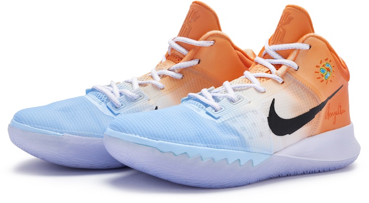 【定制球鞋】Nike Flytrap 4 EP 811製造 橘子海 熱血實戰 手繪噴繪 防滑耐磨 中幫 籃球鞋 男款 橙紫 Lookbook 【定制球鞋】Nike Flytrap 4 EP 811製造 橘子海 熱血實戰 手繪噴繪 防滑耐磨 中幫 籃球鞋 男款 橙紫