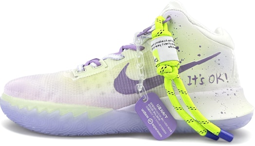 【定制球鞋】Nike Flytrap 4 EP 幻視 漸變 實戰籃球鞋 夏日清新 防滑耐磨 中幫 籃球鞋 男款 紫綠 Buy 【定制球鞋】Nike Flytrap 4 EP 幻視 漸變 實戰籃球鞋 夏日清新 防滑耐磨 中幫 籃球鞋 男款 紫綠