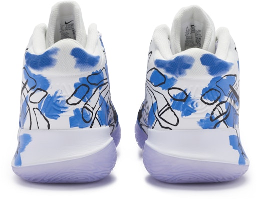 【定製球鞋】 Nike Flytrap 4 EP 811製造 縱橫宇宙 蜘蛛人 運動感 防滑耐磨 中幫 籃球鞋 男款 藍黑白 Purchase 【定製球鞋】 Nike Flytrap 4 EP 811製造 縱橫宇宙 蜘蛛人 運動感 防滑耐磨 中幫 籃球鞋 男款 藍黑白