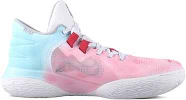 【定製球鞋】 Nike Kyrie Flytrap 5 EP 櫻花 漸變 防滑耐磨 中幫 籃球鞋 男款 粉藍 Order 【定製球鞋】 Nike Kyrie Flytrap 5 EP 櫻花 漸變 防滑耐磨 中幫 籃球鞋 男款 粉藍