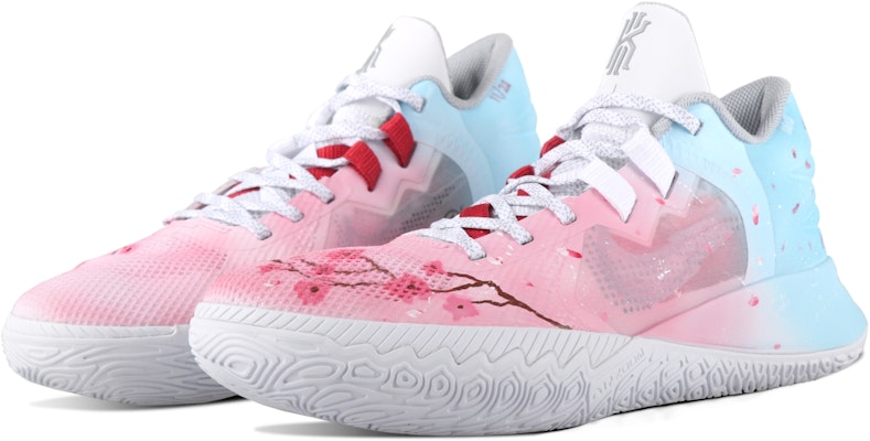 나이키 카이리 플라이트랩 5 '사쿠라 그라데이션' (Nike Kyrie Flytrap 5 '사쿠라 그라데이션') DC8991-100(TeamSix-男款-樱花) Lookbook 나이키 카이리 플라이트랩 5 '사쿠라 그라데이션' (Nike Kyrie Flytrap 5 '사쿠라 그라데이션') DC8991-100(TeamSix-男款-樱花)