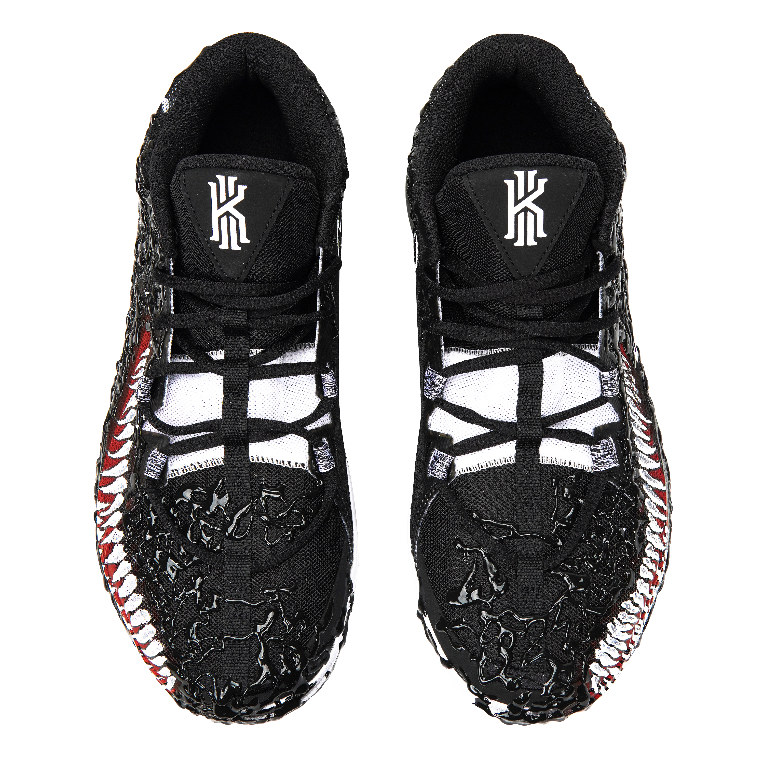 Purchase [定制鞋] Nike Kyrie Flytrap II '毒液3D黑白' DM1126-001(Teamp-毒液血盆大口）