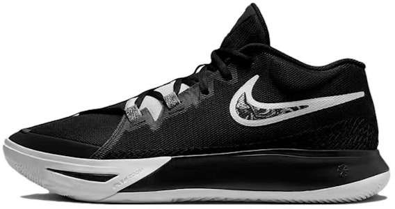 【訂製球鞋】 Nike Kyrie Flytrap II 6 EP歐文 毒液3D液體 防滑耐磨 中筒 復古籃球鞋 男款 黑白 國內版 Cheap 【訂製球鞋】 Nike Kyrie Flytrap II 6 EP歐文 毒液3D液體 防滑耐磨 中筒 復古籃球鞋 男款 黑白 國內版