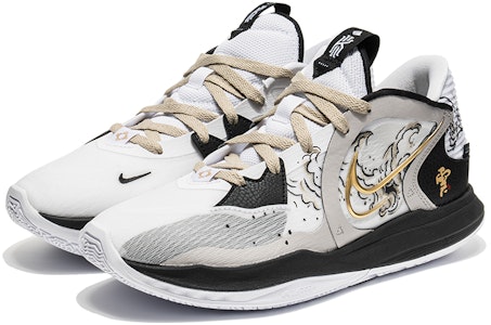 【訂製籃球鞋】 Nike Kyrie Low 5 野鶴製造 黑金水墨 雲海 手繪 禮盒版 低筒 籃球鞋 男款 黑白 Lookbook 【訂製籃球鞋】 Nike Kyrie Low 5 野鶴製造 黑金水墨 雲海 手繪 禮盒版 低筒 籃球鞋 男款 黑白