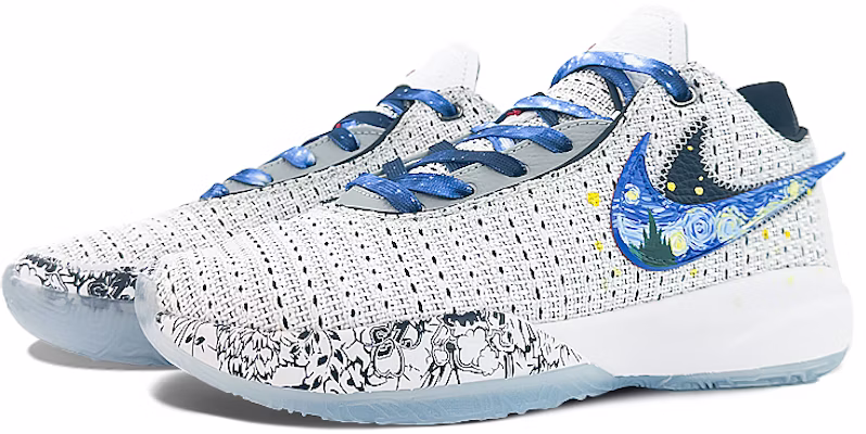 나이키 르브론 20 EP '별이 빛나는 밤' (커스텀) DJ5422-100-478336 Lookbook 나이키 르브론 20 EP '별이 빛나는 밤' (커스텀) DJ5422-100-478336