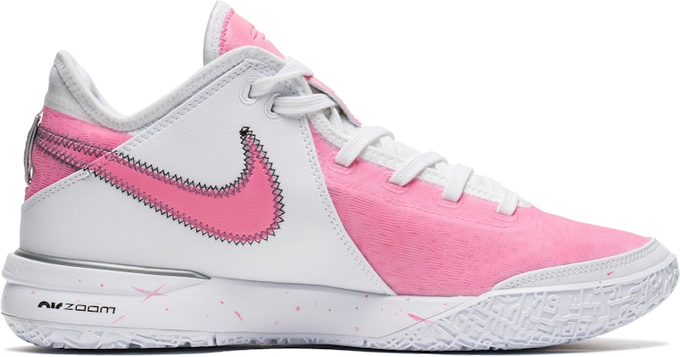 【定制球鞋】Nike LeBron NXXT Gen Zoom 多巴胺 乳腺癌 中幫 實戰籃球鞋 男女同款 白粉 Order 【定制球鞋】Nike LeBron NXXT Gen Zoom 多巴胺 乳腺癌 中幫 實戰籃球鞋 男女同款 白粉