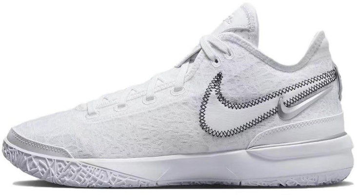 【定制球鞋】Nike LeBron NXXT Gen Zoom 多巴胺 乳腺癌 中幫 實戰籃球鞋 男女同款 白粉 Details for 【定制球鞋】Nike LeBron NXXT Gen Zoom 多巴胺 乳腺癌 中幫 實戰籃球鞋 男女同款 白粉