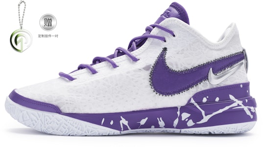 【定制球鞋】 Nike LeBron NXXT Gen 布朗尼一代 811製造 異世 防滑耐磨 中幫 籃球鞋 男款 白紫 國內版 Buy 【定制球鞋】 Nike LeBron NXXT Gen 布朗尼一代 811製造 異世 防滑耐磨 中幫 籃球鞋 男款 白紫 國內版